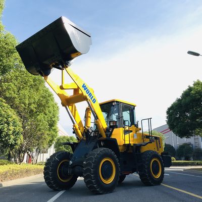 Op zwaar werk berekend Kader Front End Wheel Loader 988 Front End Loader With Cummins-Motor