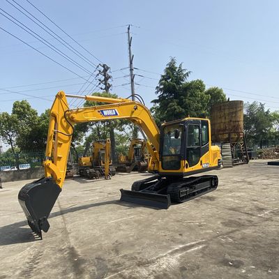 Energie - besparing Mini Wheeled Excavator Low Noise Mini Excavator Machine