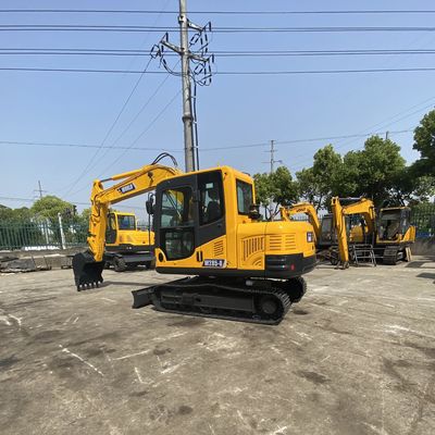 Geel Mini Crawler Excavator Hydraulic Compact-Graafwerktuig With Yanmar Engine