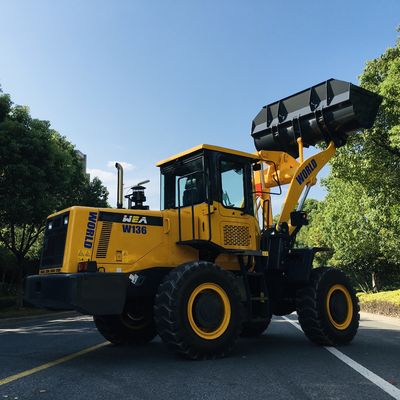 Op zwaar werk berekend Kader Front End Wheel Loader 988 Front End Loader With Cummins-Motor