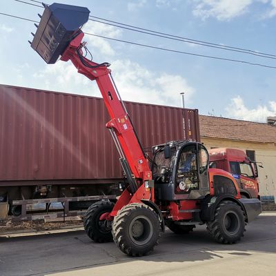 De Changchaimotor Mini Telescopic Wheel Loader With breidt Emmerboom uit
