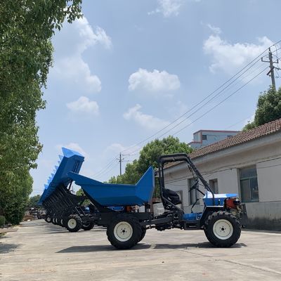 Groen Mini Agriculture Tractor Articulated Steering met Gouden Vissenmotor