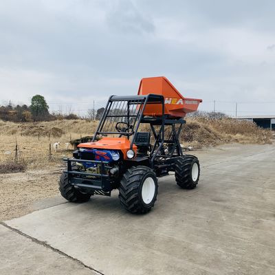 800KG de minitractor met 4 wielen van het de Transmissie Elektrische Landbouwbedrijf van de Tractorsynchronisatiering