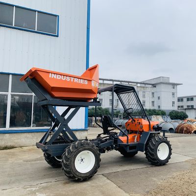 800KG de minitractor met 4 wielen van het de Transmissie Elektrische Landbouwbedrijf van de Tractorsynchronisatiering