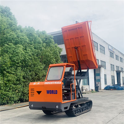 4WD landbouwkruippakjetractor Mini Dumper For Fruits Transport