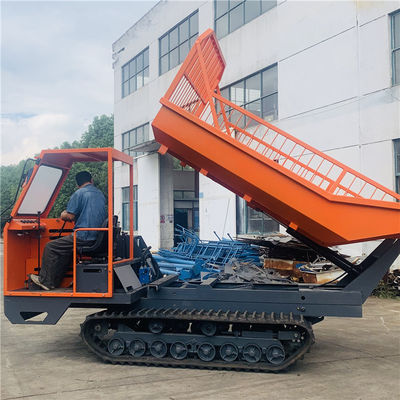 4x4 kruippakjemini dumper high lifting small Gevolgde Kipwagen met 3 Cilindermotor