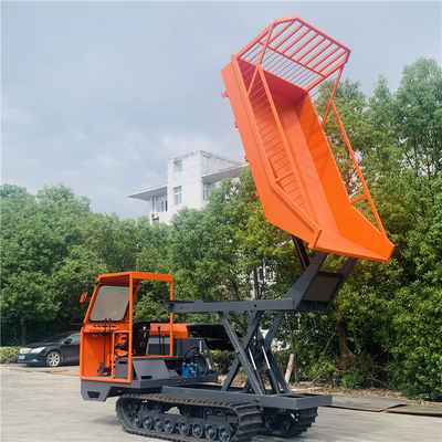 4x4 kruippakjemini dumper high lifting small Gevolgde Kipwagen met 3 Cilindermotor