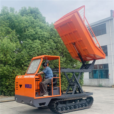17HP het landbouwrubber van Kruippakjetractoren dat voor Al Terrein wordt gevolgd