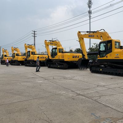 Isuzu Engine Hydraulic Crawler Excavator-Stabiliteit voor het Graven