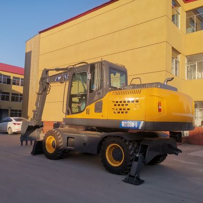 4 cilinder Compact Mini Excavator Electric Hydraulic Excavator met Isuzu Engine