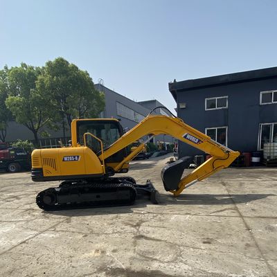 Flexibele Verrichting Hydraulisch Mini Excavator 8ton Compact Mini Excavator