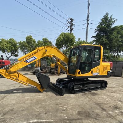 Energie - besparing Mini Wheeled Excavator Low Noise Mini Excavator Machine