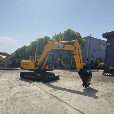 Graver Op wielen van Mobility Yanmar Micro van het stabiliteits de Kleine Graafwerktuig