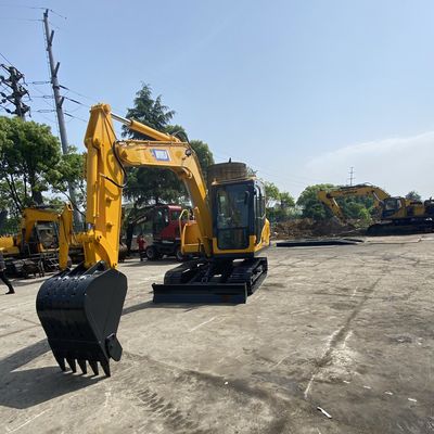2200kw Mini Crawler Excavator Yellow Color-Micro Mini Excavator