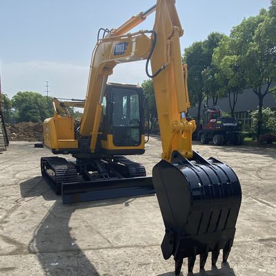 8ton Mini Crawler Excavator Yanmar Mini-Graafwerktuig For Construction Work