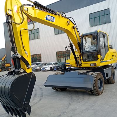 Duurzaamheid Gereden Hydraulisch het Wielgraafwerktuig van Mini Excavator 85kw