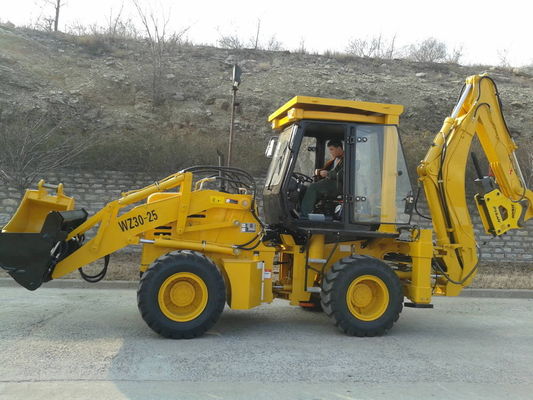 75KW Backhoe rationeel Verdeeld van de Wiellader Backhoe van de Tractorlader