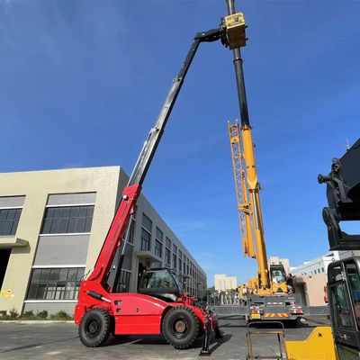 het Bereikvorkheftruck van 7ton Telehandler