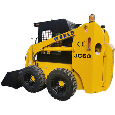Van de de Steunbalklader van 4WD Kubota de Gele Kleur met Multifunctiegehechtheid