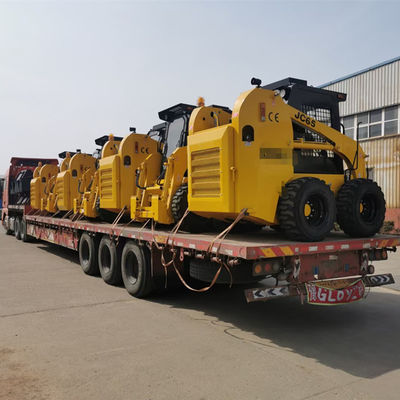 Van de de Steunbalklader van 4WD Kubota de Gele Kleur met Multifunctiegehechtheid