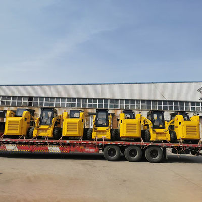 Van de de Steunbalklader van 4WD Kubota de Gele Kleur met Multifunctiegehechtheid