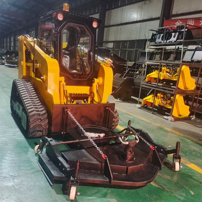 De Lage Emissie van Mini Skid Loader 1500kgs van het kruippakjewiel met Yanmar-Motor
