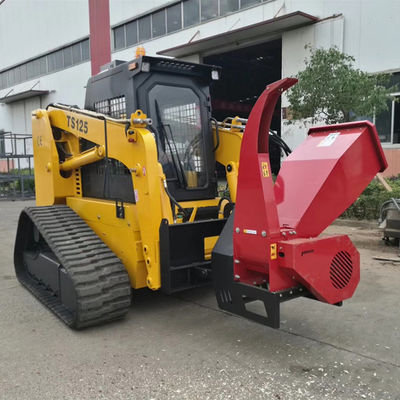 De Lage Emissie van Mini Skid Loader 1500kgs van het kruippakjewiel met Yanmar-Motor