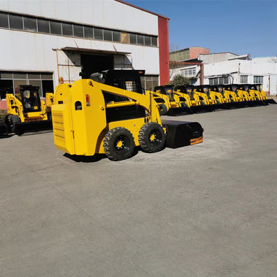 De Lage Emissie van Mini Skid Loader 1500kgs van het kruippakjewiel met Yanmar-Motor