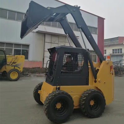 De multi Functionele Kleine Lader Compact Mini Wheel Loader van de Steunbalkjonge os