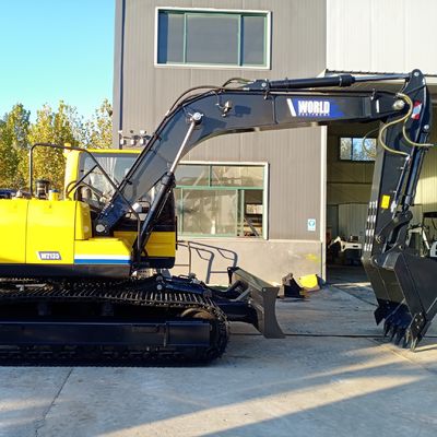 Het lage Consumptiekruippakje zette Hydraulische Graafwerktuig2000rpm Sterke Macht op