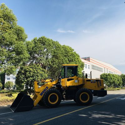 Cummins-Compacte het Wiellader van Motorfront end shovel loader turbocharged
