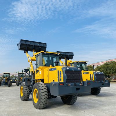 Cummins-Compacte het Wiellader van Motorfront end shovel loader turbocharged
