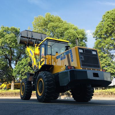 2200rpm Front End Wheel Loader Cummins-Motor Waterkoelings Snelle Verrichting