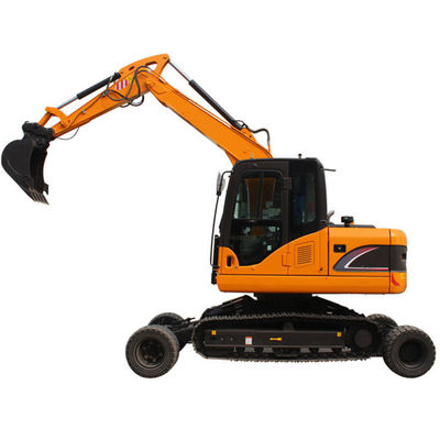 Het hydraulische Graafwerktuig Flexible Operation 8 van het Wielkruippakje Ton Mini Excavator