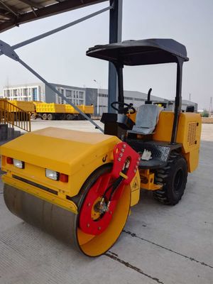 50HZ de trillings Trillingsrol van de Wegwals Volledige Hydraulische Enige Trommel