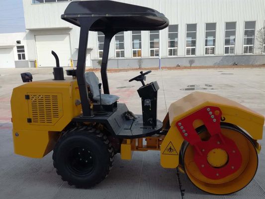 50HZ de trillings Trillingsrol van de Wegwals Volledige Hydraulische Enige Trommel