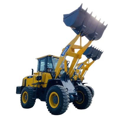 2200rpm Front End Wheel Loader Cummins-Motor Waterkoelings Snelle Verrichting