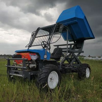4WD palmolie het Oogsten Tractor met gemakkelijk onderhoud