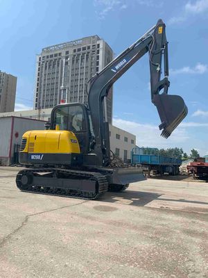 18-20Mpa hydraulisch Klein Kruippakje Digger Max. Het graven Diepte 3.8m Equivalent aan KOMATSU 60 KAT 306