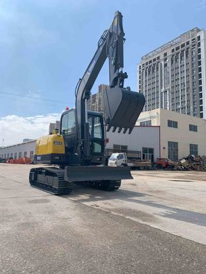 18-20Mpa hydraulisch Klein Kruippakje Digger Max. Het graven Diepte 3.8m Equivalent aan KOMATSU 60 KAT 306