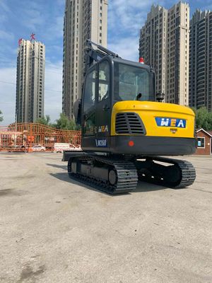 6.1m Max Digging Radius Small Crawler Digger Equivalent aan KAT 306 van KOMATSU PC60