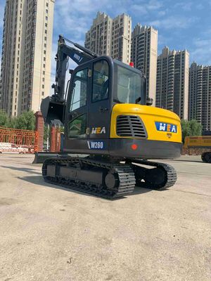 Landbouwmini crawler excavator 3.8m Max Digging Depth Equivalent To KOMATSU Pc60