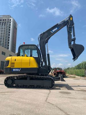 Compacte Uitgravingsmachine met 40.2KN-Emmer het Graven Kracht Gelijkwaardig aan KOMATSU PC60