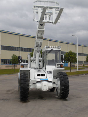 van de de Manager2.5t lading van de Aandrijvingsepa Dieselmotor de Telescopische Telescopische Vorkheftruck met 4 wielen 4WD Telehandler