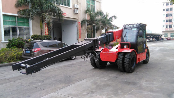 China Wereld 11ton grote hydraulische controle vorkhef Teleskopische wiellader te koop