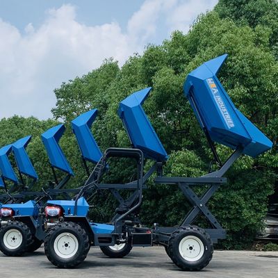 4 wiel aandrijving 14 pk Diesel palmolie tractor uitrusting Wielbasis 2150 mm