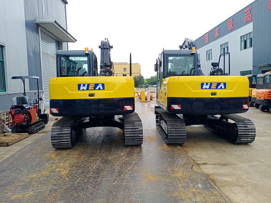 56KN Maximum Bucket Digging Force Wheel Excavator voor het graven breken baggeren