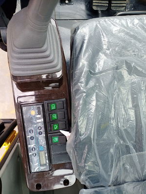 7500 kg machinegewicht mini graafmachine met een hydraulische systeemdruk van 27Mpa