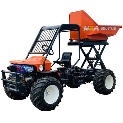 4WD Achteras Palmolie Tractor Voor Palmolie Plantages