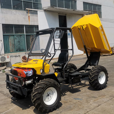 Mini tuinpalmolie tractor voor palmolie oogsten 3.65m X 1.72m X 2.15m